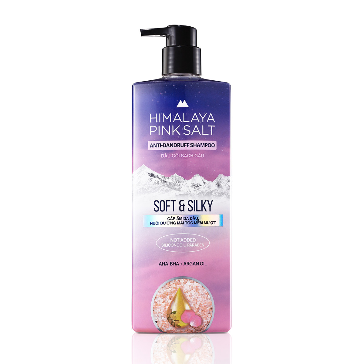 Dầu Gội Sạch Gàu Muối Hồng Himalaya Soft & Silky Mềm Mượt Óng Ả