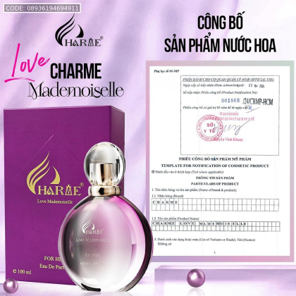 Nước Hoa Charme Love Mademoiselle 100ml