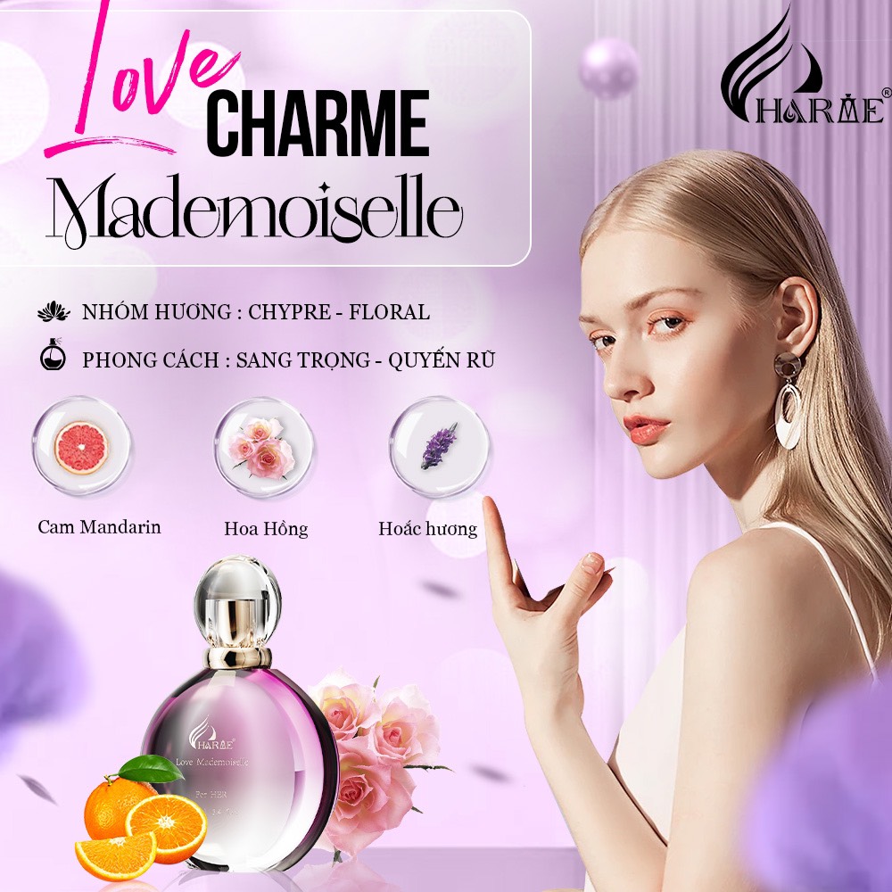 Nước Hoa Charme Love Mademoiselle 100ml