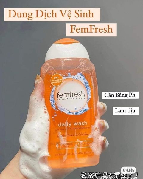 Dung Dịch Vệ Sinh Phụ Nữ hàng ngày Femfresh Intimate Skin Care Daily Wash 250ml của Úc