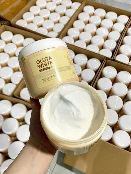 Kem Ủ Trắng Gluta White Thái Lan 600gr là sản phẩm chăm sóc da cao cấp, giúp làm trắng và dưỡng ẩm sâu cho làn da