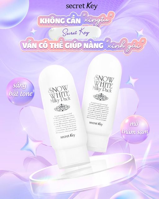 Kem Tắm Trắng Snow White Milky Pack