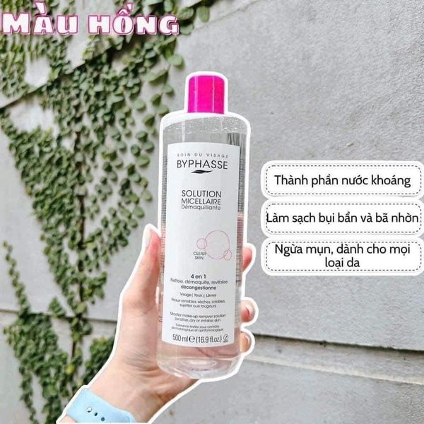 Nước Tẩy Trang Byphasse Solution Micellaire 500ml