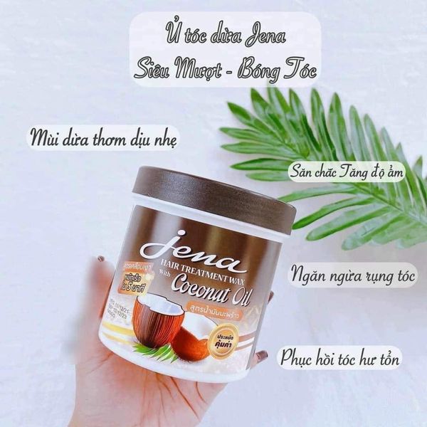 Kem Ủ Tóc Tinh Dầu Dừa Jena Hair Treatment Wax With Coconut Oil