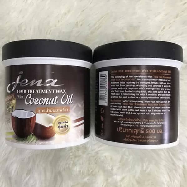 Kem ủ tóc Dầu dừa Thái Lan Jena Hair Treatment Wax with Coconut Oil