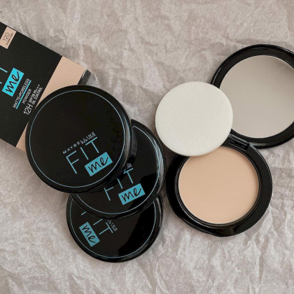 Phấn Nén Mịn Lì  Maybelline Fit Me Matte + Poreless Powder Oil Control SPF 32 PA+++