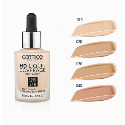 Kem Nền Catrice HD Liquid Coverage Foundation 30ml