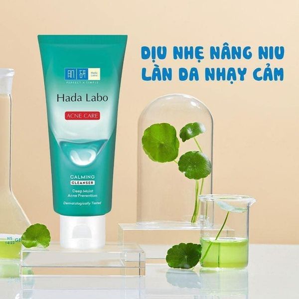 Sữa rửa mặt Hada Labo Hada Labo Acne Care Calming Cleanser 80g