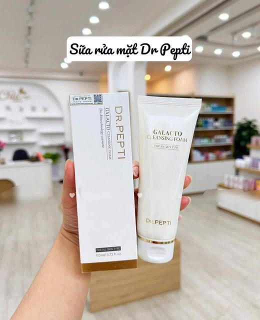 Sữa rửa mặt Dr Pepti Galacto Cleansing Foam 110ml