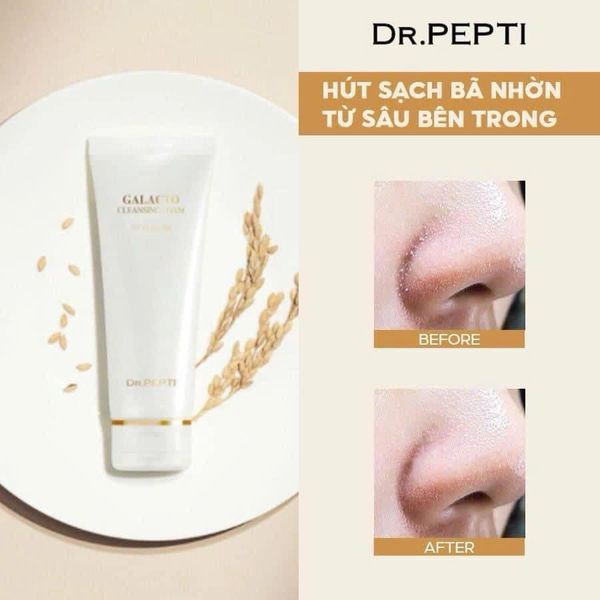 Sữa rửa mặt Dr Pepti Galacto Cleansing Foam 110ml