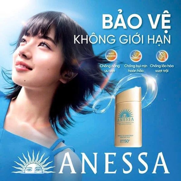 Hiệu quả của Anessa Perfect UV Sunscreen Skincare Milk SPF50+++