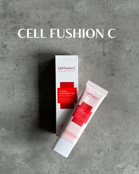 Kem Chống Nắng Nâng Tông Cell Fusion C Toning Sunscreen 100 SPF 50+/PA++++