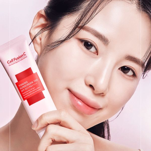 Kem Chống Nắng Nâng Tông Cell Fusion C Toning Sunscreen 100 SPF 50+/PA++++