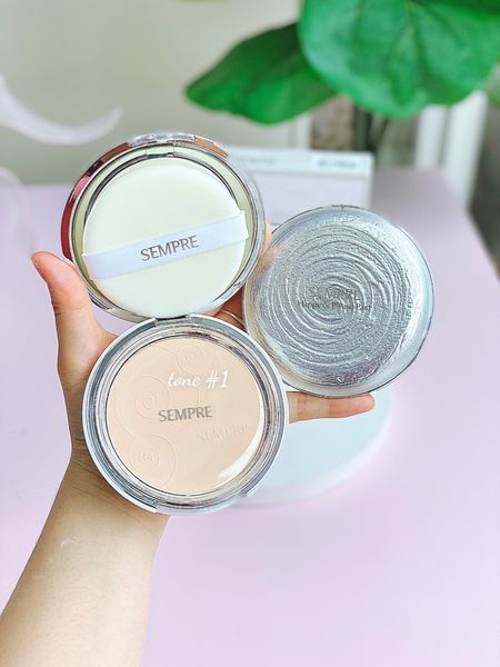 Phấn Phủ GEO Sempre Happy & Please Pact Hàn Quốc 22g Tone 1