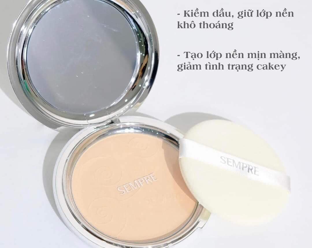 Phấn Phủ GEO Sempre Happy & Please Pact Hàn Quốc 22g Tone 1