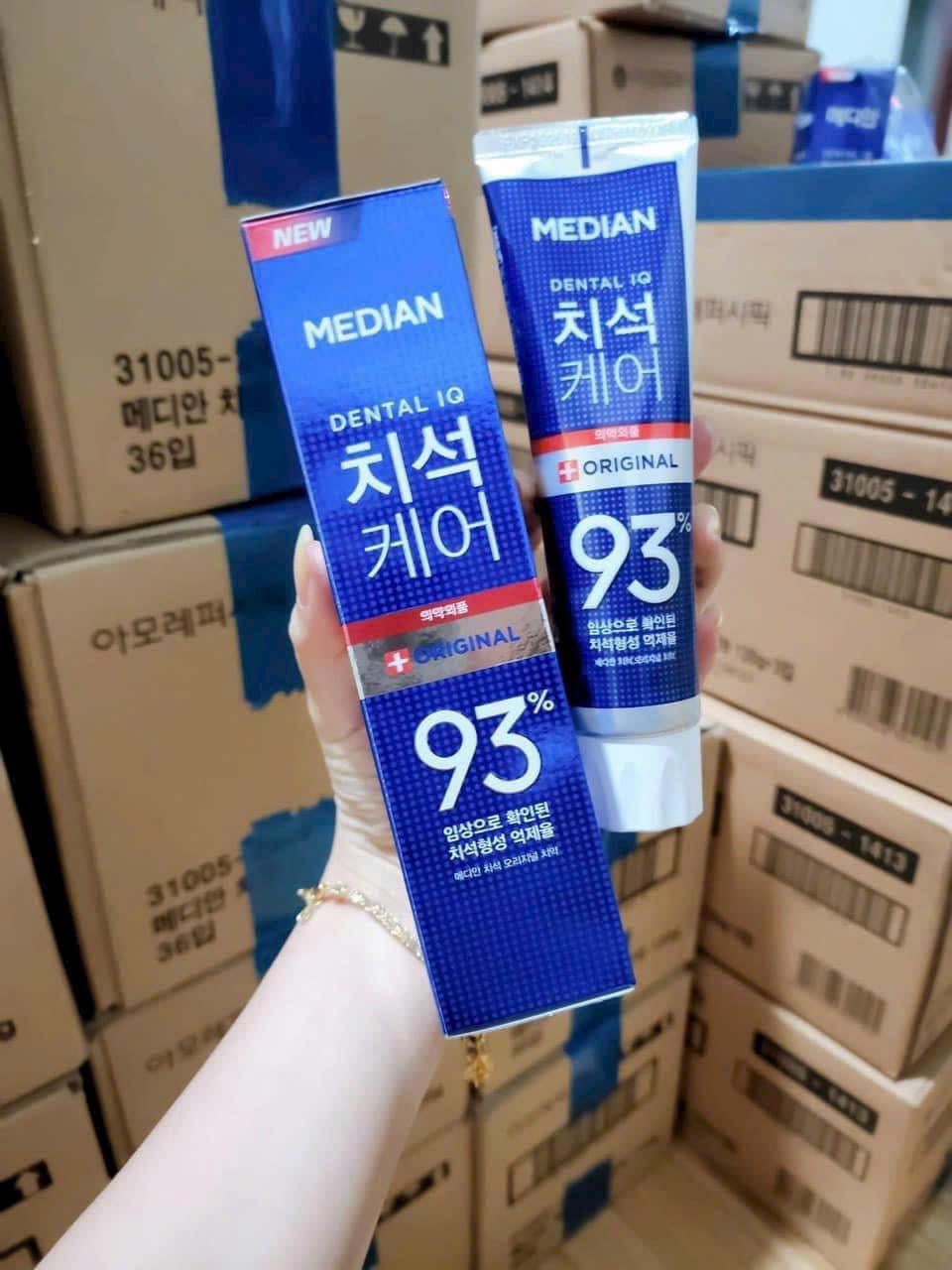 Ưu điểm của Median Dental IQ 93% Toothpaste 120g