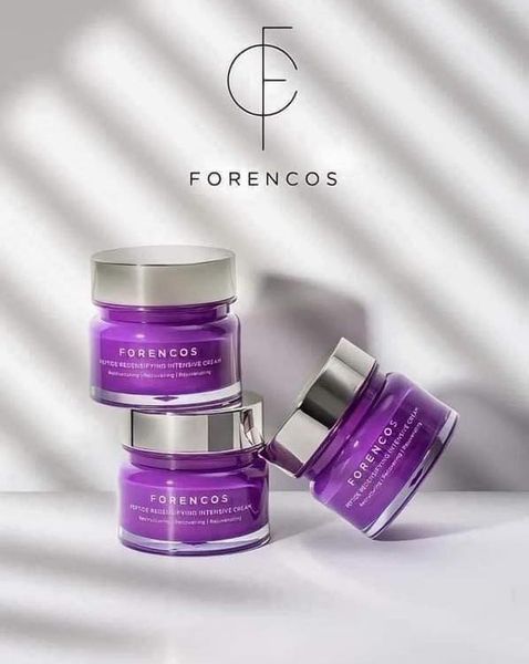 Kem Dưỡng Forencos Màu Tím Peptide Redensifying Intensive Cream 50ml giúp làn da trẻ hóa