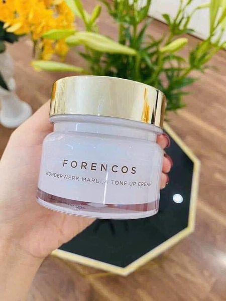 Kem Dưỡng Forencos Màu Trắng Wonderwerk Marula Tone Up Cream