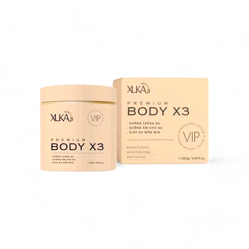 Kem dưỡng trắng da Body Xuka Beauty Premium X3