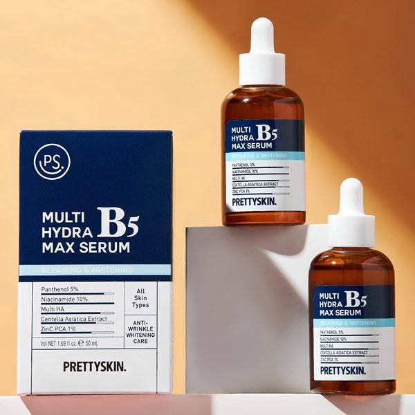 Tinh chất Pretty Skin Multi Hydra B5 Max Serum cho da dầu