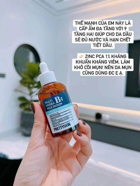 Serum B5 Prettyskin Multi Hydra Max Serum Cho Da Dầu Mụn 50ml