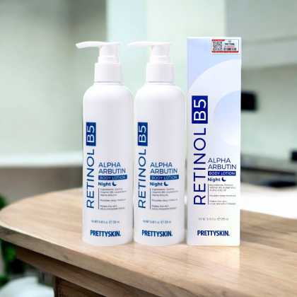 Kem Dưỡng Body Treatment Ban Đêm Retinol B5 Alpha Arbutin Body Lotion