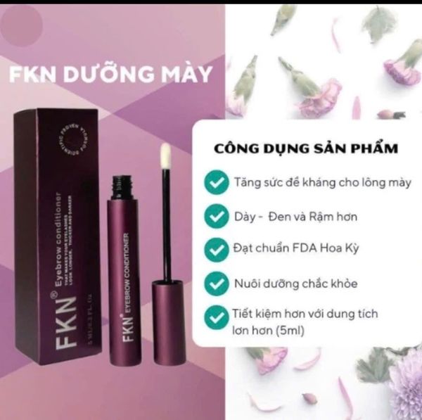 Serum Dưỡng Mày FKN Pro Màu Nâu Eyebrow Conditioner Serum 5ml