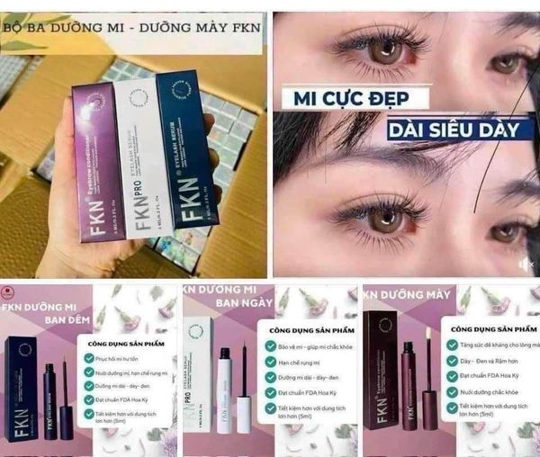 Serum Dưỡng Mày FKN Pro Màu Nâu Eyebrow Conditioner Serum 5ml