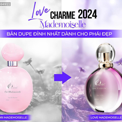 Nước Hoa Charme Love Mademoiselle 100ml Mùi Nữ