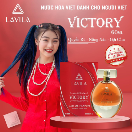 Nước hoa nữ  Lavila Victory 60ml một mùi hương thích hợp còn có thể tăng cường sự nổi bật và cá tính