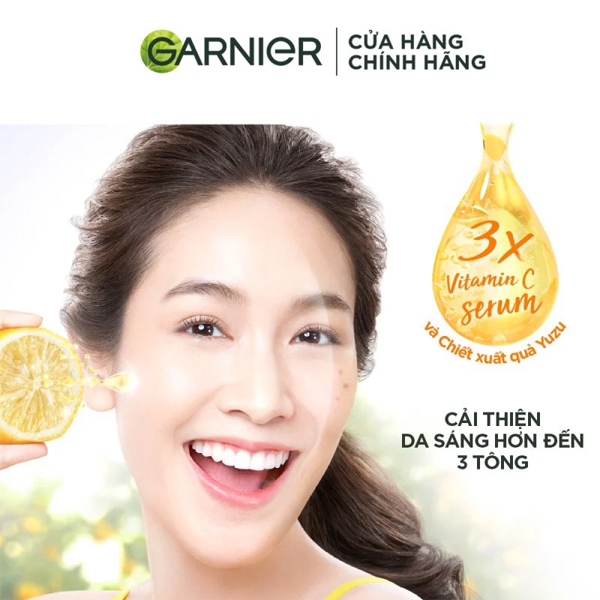 Kem Dưỡng Garnier Tinh Chất Serum Sáng Da Ban Ngày 50ml