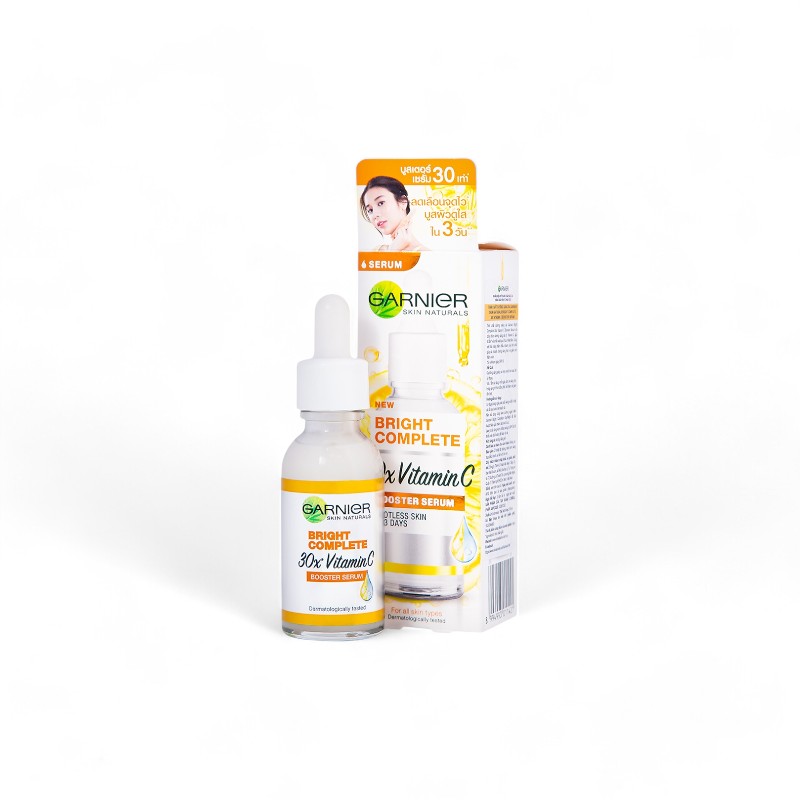 Ưu thế nổi bật Serum Garnier Skin Naturals Bright Complete 30x Vitamin C Booster Serum 30ml