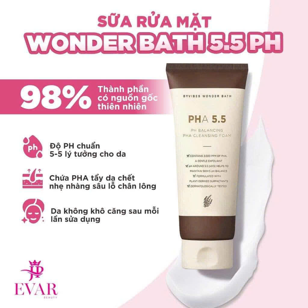 Sữa Rửa Mặt PHA 5.5 một em sữa rửa mặt lành tính cân bằng PH dịu nhẹ nhất hiện nay