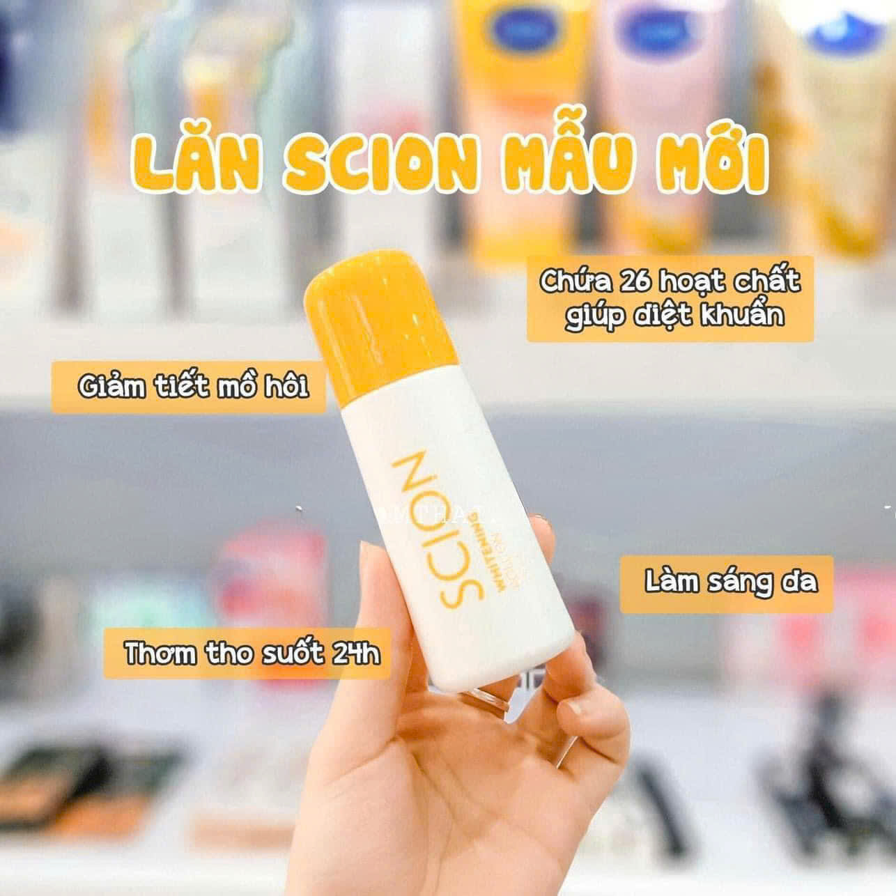 Lăn nách Scion mẫu mới  chính hãng