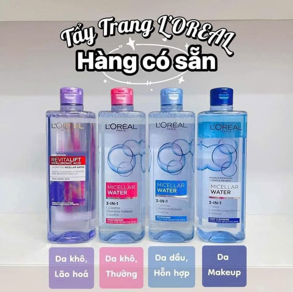 Nước tẩy trang L