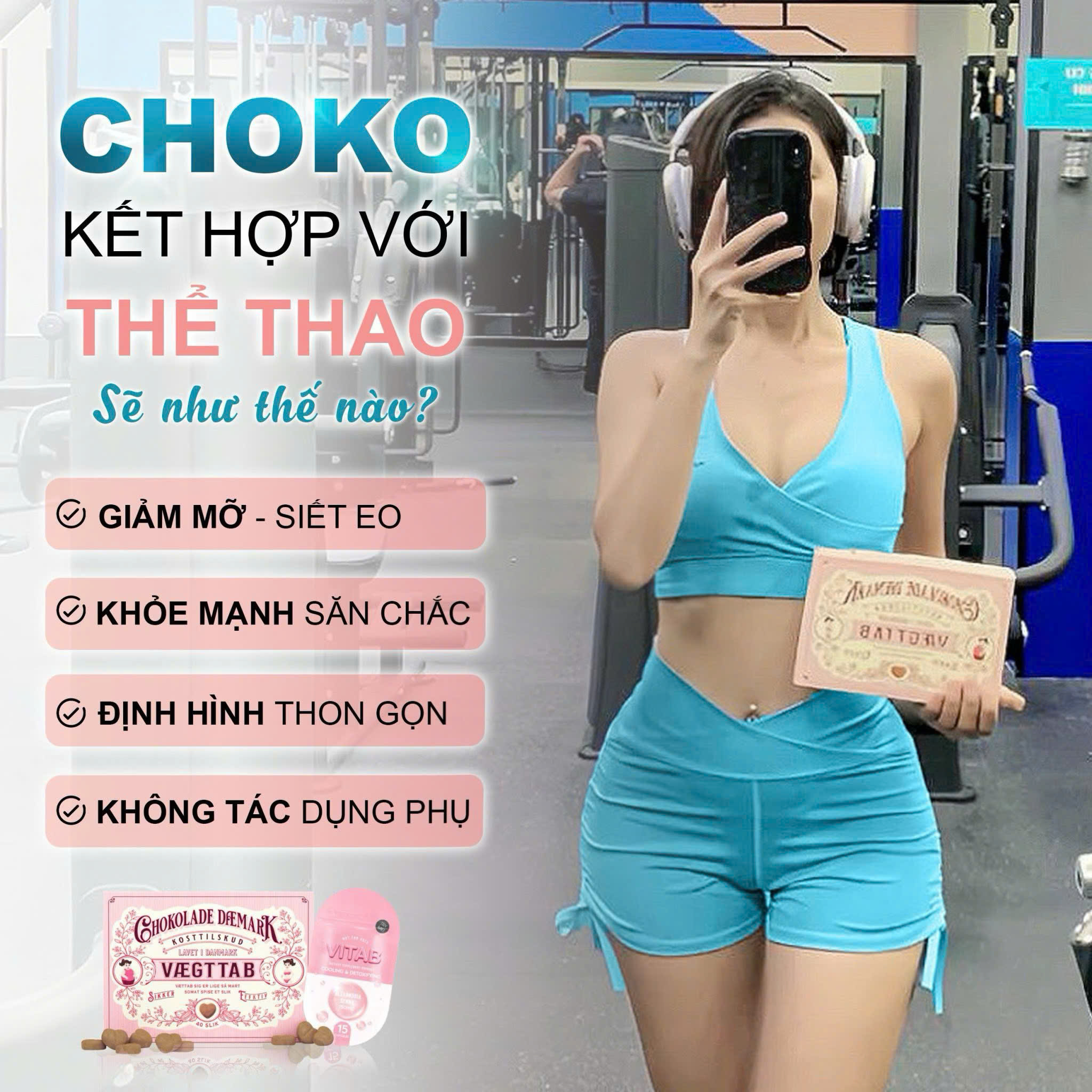 Có socola giảm cân Chokolade  chị em không còn nỗi lo bận rộn ăn cả thế giới mà bị lên cân mất kiểm soát.