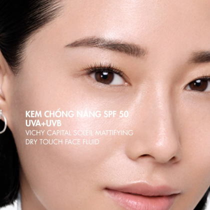 Kem chống Nắng Vichy Capital Soleil Dry Touch Face Fluid SPF50 UVA+UVB