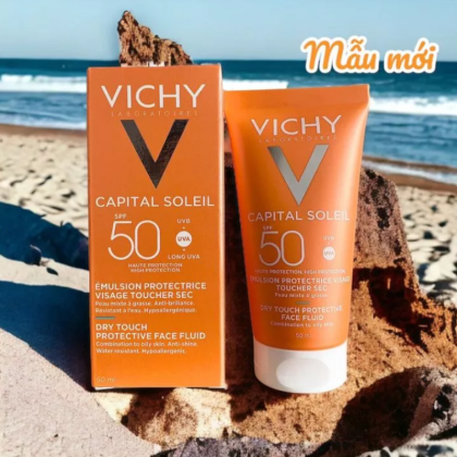 Kem chống Nắng Vichy Capital Soleil Dry Touch Face Fluid SPF50 UVA+UVB