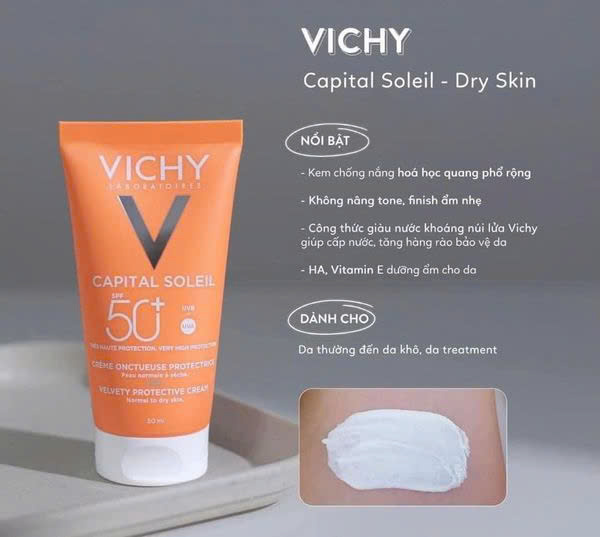 Kem Chống Nắng Vichy Capital Soleil 50ml