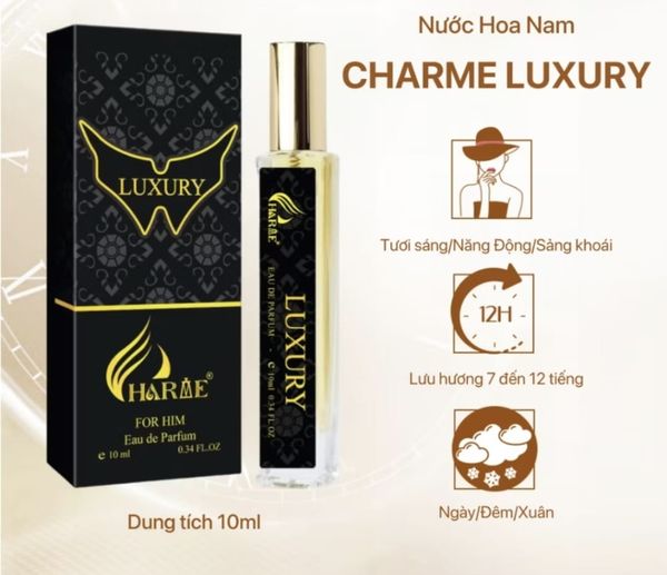 Nước Hoa Charme Luxury Mùi Nam Mini 10ml