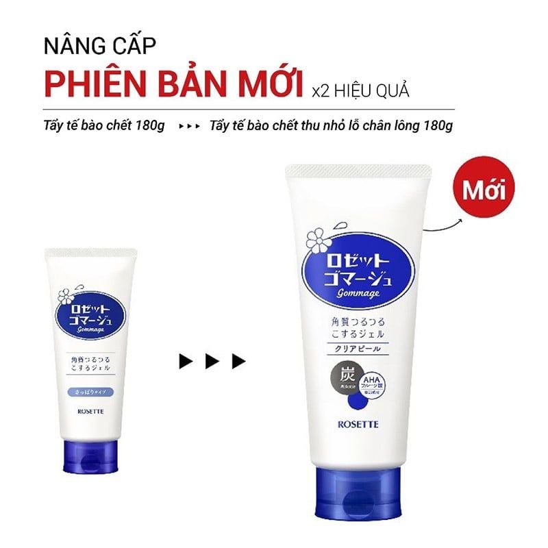 Tẩy Tế Bào Chết Rosette Gommage Gentle Peeling Gel  dành cho mọi loại da