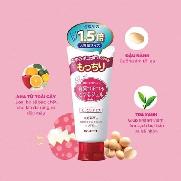 Tẩy tế bào chết Rosette Gommage Peeling Gel dành cho làn da khô