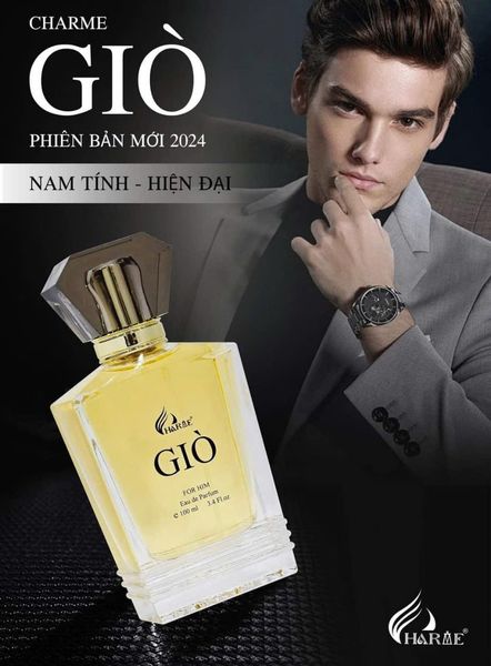 Nước Hoa Charme Giò Mùi Nam 100ml