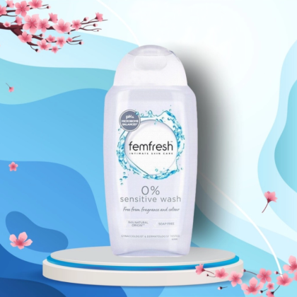 Dung Dịch Vệ SInh Phụ Nữ Femfresh Màu Bạc  Cho Da Nhạy Cảm 250ml