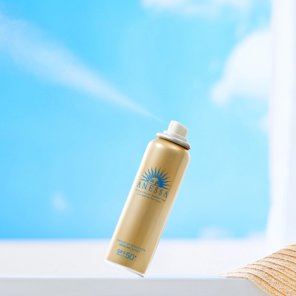 Xịt Chống Nắng Anessa Perfect UV Sunscreen Skincare Spray N SPF50+ PA++++ Dưỡng Da Đa Năng 60g