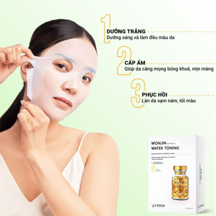 Mặt Nạ Dưỡng Da Wonjin Concentrated Essence Mask Hộp 10 Miếng