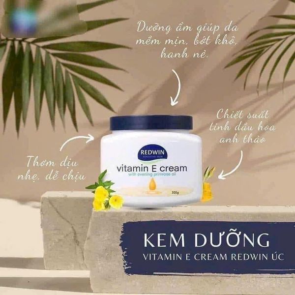 Kem Dưỡng Vitamin E Redwin Úc