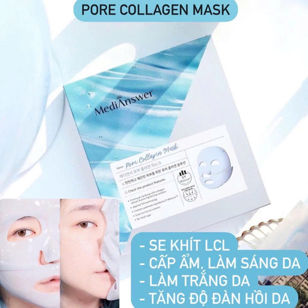 Mỗi lần đắp là mỗi lần đã Mặt Nạ Thạch Collagen Medianswer