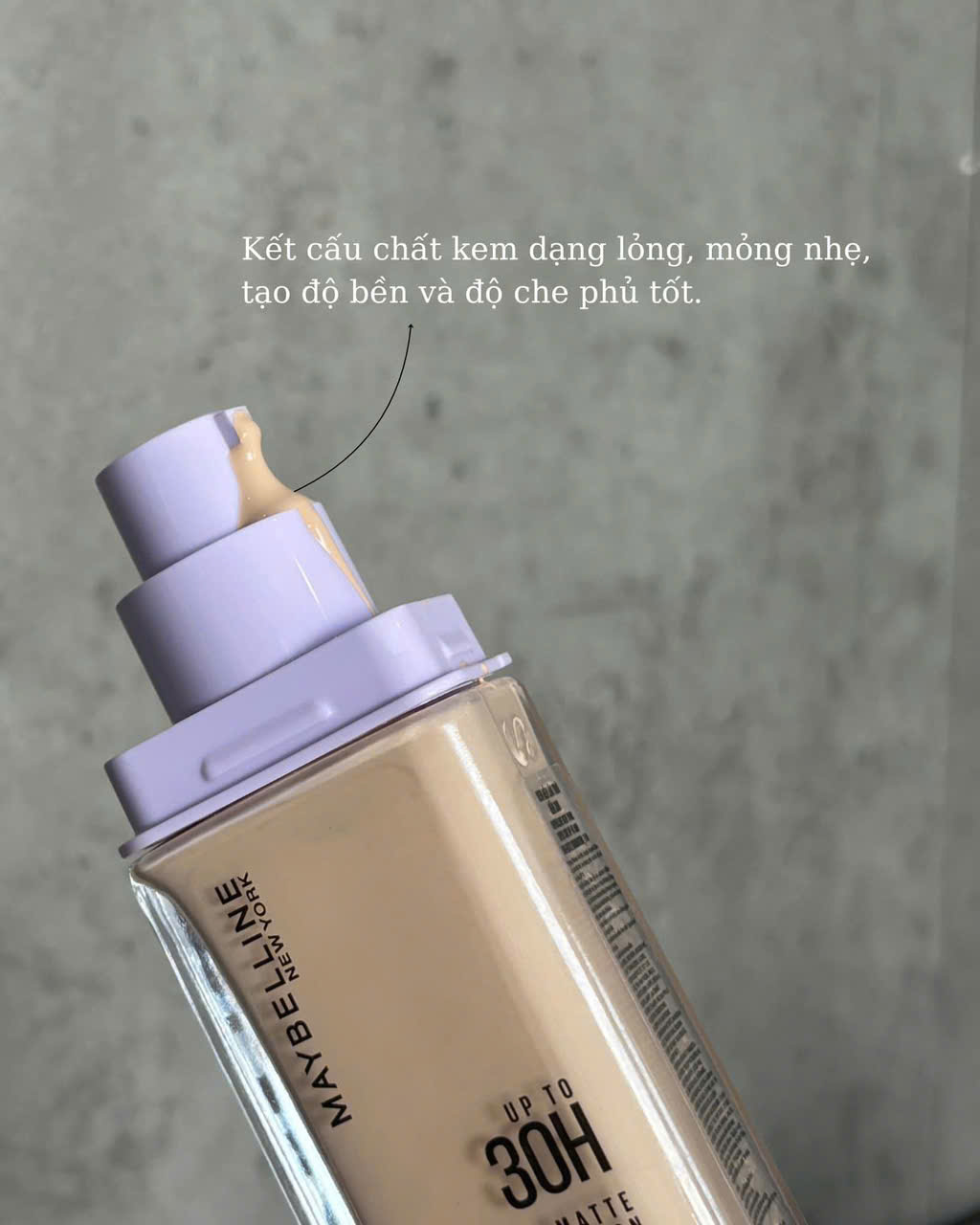 Kem Nền  Maybelline Super Stay Up To 30H Lumi Matte Foundation