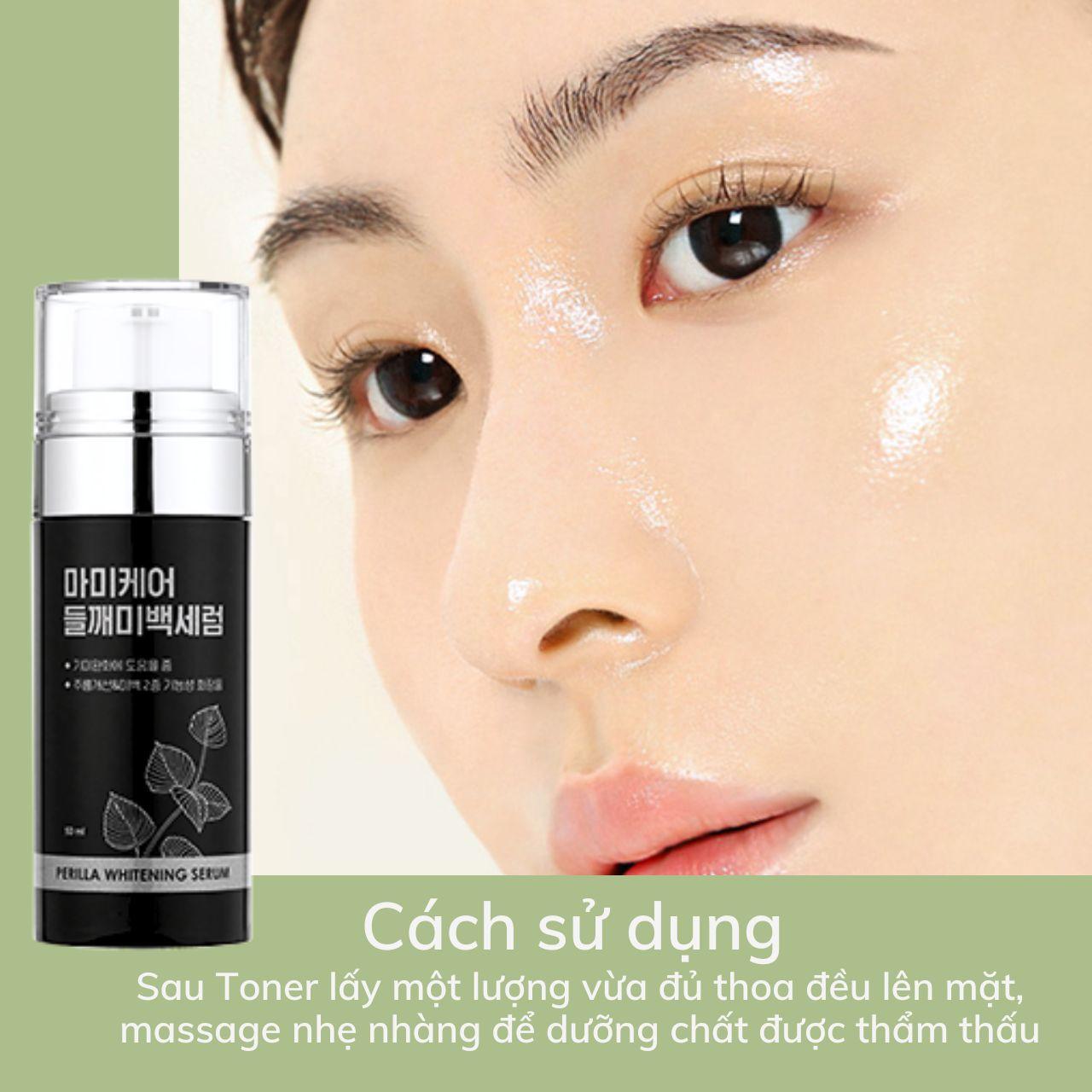 Tinh Chất Mommy Care Perilla Whitening Serum 50ml Hàn Quốc Hỗ Trợ Cấp Ẩm Cải Thiện Nám Cho Da